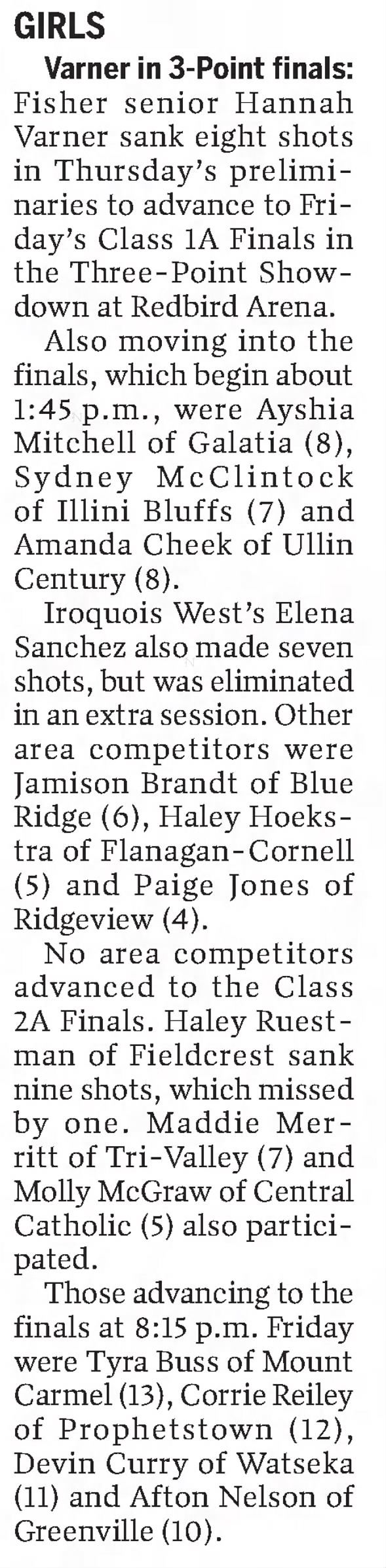3-Point Showdown